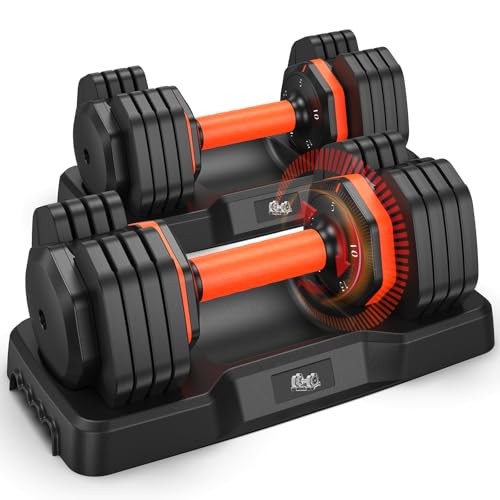 25 Lb Adjustable Dumbbell Set