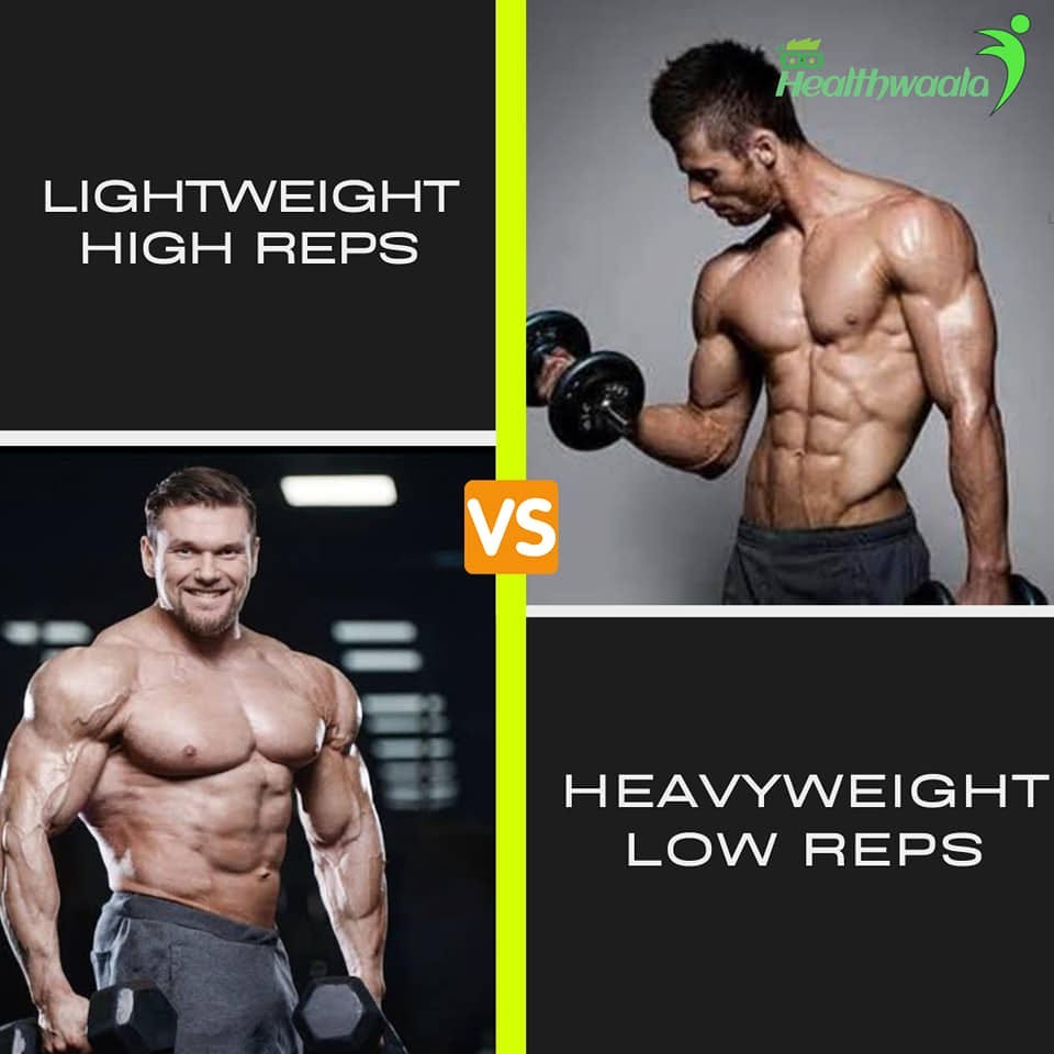 Can You Build Muscle With Light Weights High Reps