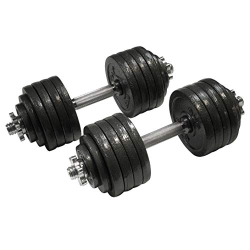 Cast Iron Adjustable Dumbbells