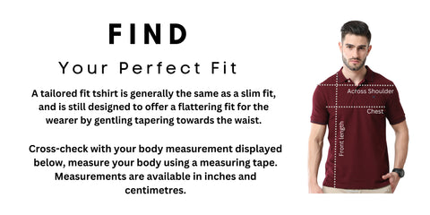 How to Measure a Fitted Tee Shirt for Men