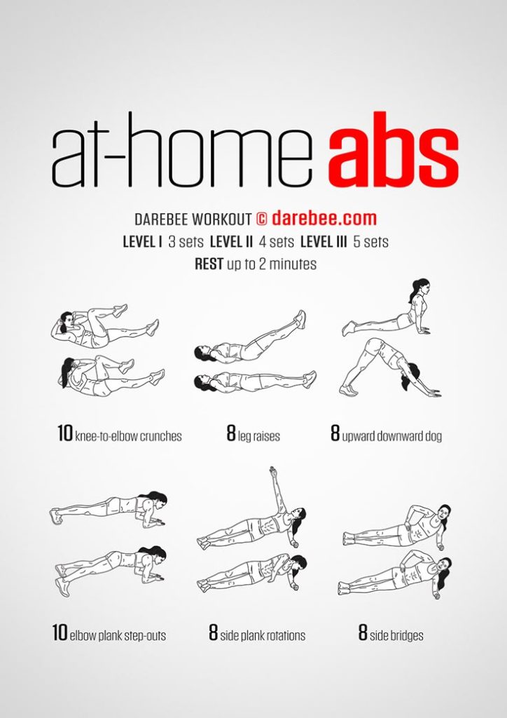 How to Workout Abs at Home