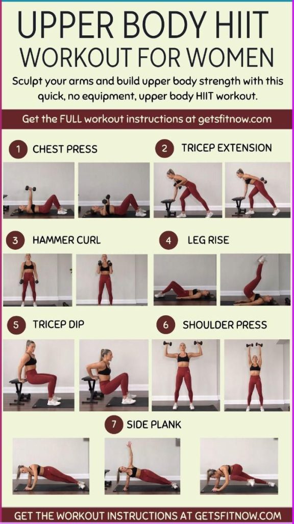 How to Workout Upper Body at Home