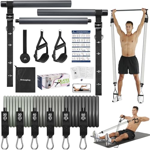 Resistance Bands Bar Set