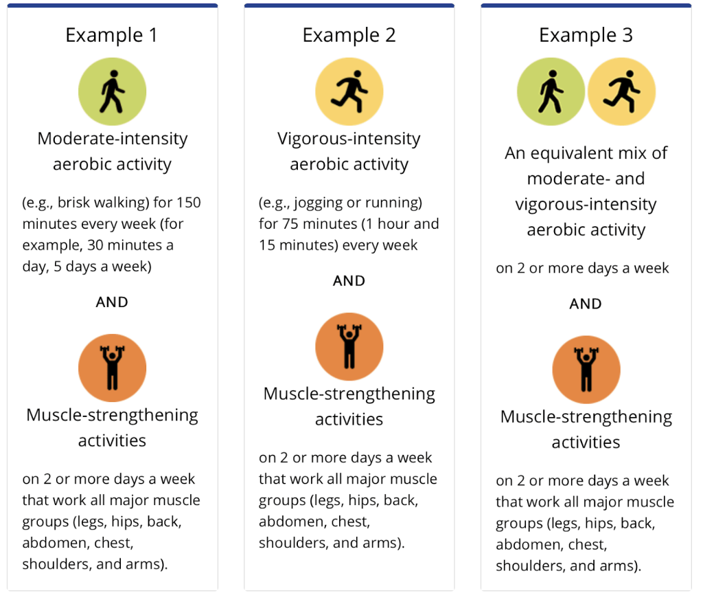 Which is Included in the Guidelines for Preventing Exercise Injuries